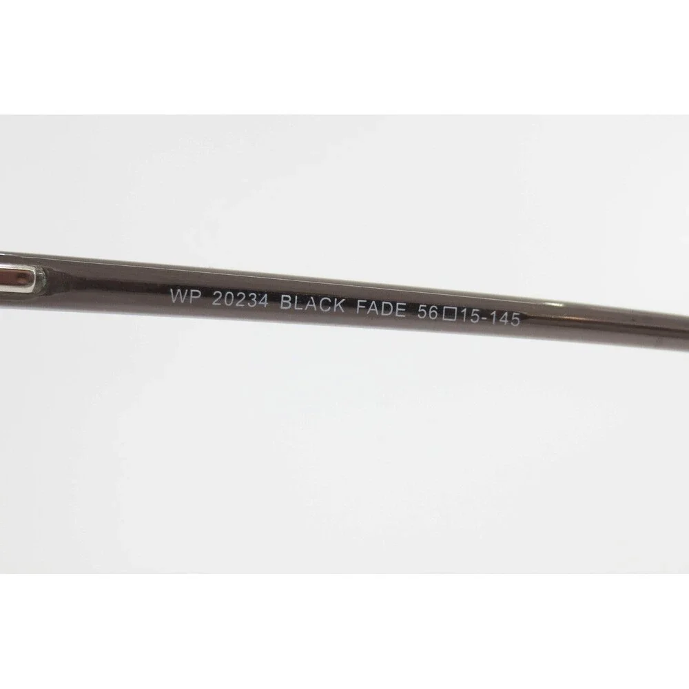 Warby Parker Durand Eyeglasses Black Fade Cat Eye Frames 56-15-145 WP 20234